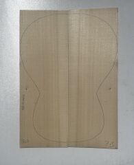 AA Grade Coucasian Spruce Acoustic Guitar Soundboard Top Wood #7