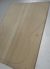 AA Grade Coucasian Spruce Acoustic Guitar Soundboard Top Wood #7
