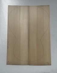 AA Grade Coucasian Spruce Acoustic Guitar Soundboard Top Wood #9