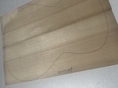 AA Grade Coucasian Spruce Acoustic Guitar Soundboard Top Wood #10