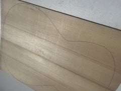 AA Grade Coucasian Spruce Acoustic Guitar Soundboard Top Wood #10