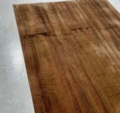 Turkish Black Flame Walnut Oud Ribs Set No:2