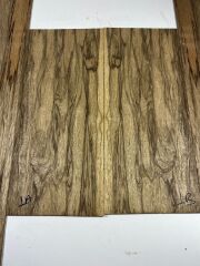 AAA Grade Black Limba Acoustic Guitar Back And Sides set No:01