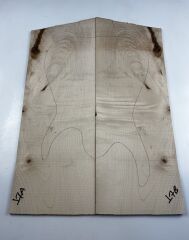 Figured Maple Drop Top Luthier Guitar Figured Wood Bookmatched Set No:17