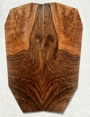 Turkish Walnut Drop Top Luthier Guitar Figured Wood Bookmatched Set No:31