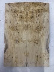 Spalted Burl Maple Drop Top Luthier Guitar Figured Wood Bookmatched Set No:37