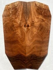 Turkish Walnut Drop Top Luthier Guitar Figured Wood Bookmatched Set No:34