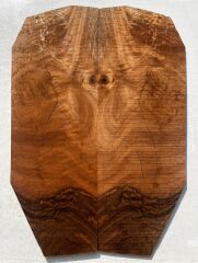 Turkish Walnut Drop Top Luthier Guitar Figured Wood Bookmatched Set No:34