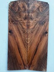 AAA Bastogne Walnut Drop Top Luthier Guitar Figured Wood Bookmatched Set No:35