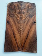 AAA Bastogne Walnut Drop Top Luthier Guitar Figured Wood Bookmatched Set No:35