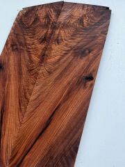 AAA Bastogne Walnut Drop Top Luthier Guitar Figured Wood Bookmatched Set No:35