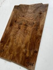 Turkish Walnut Drop Top Luthier Guitar Figured Wood Bookmatched Set No:37