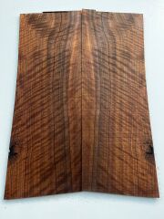 MG Bastogne Walnut Drop Top Luthier Guitar Figured Wood Bookmatched Set No:38