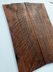 MG Bastogne Walnut Drop Top Luthier Guitar Figured Wood Bookmatched Set No:38