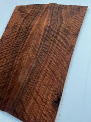 MG Bastogne Walnut Drop Top Luthier Guitar Figured Wood Bookmatched Set No:38