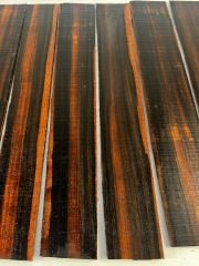 Macassar Ebony Electric Guitar Fretboard Blank