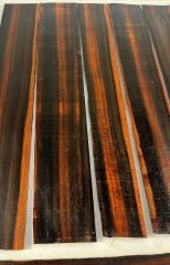 Macassar Ebony Electric Guitar Fretboard Blank