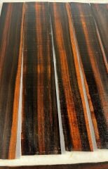Macassar Ebony Electric Guitar Fretboard Blank