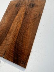 AAA Bastogne Walnut Drop Top Luthier Guitar Figured Wood Bookmatched Set No:43