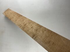 European Figured Maple Electric Guitar Fretboard Blank #1