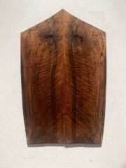 MG Bastogne Walnut Drop Top Luthier Guitar Figured Wood Bookmatched Set No:45