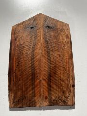 MG Bastogne Walnut Drop Top Luthier Guitar Figured Wood Bookmatched Set No:45