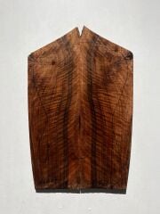 MG Bastogne Walnut Drop Top Luthier Guitar Figured Wood Bookmatched Set No:46