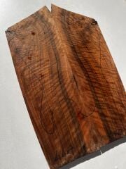 MG Bastogne Walnut Drop Top Luthier Guitar Figured Wood Bookmatched Set No:46