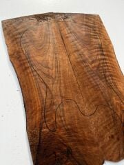 AAA Bastogne Walnut Drop Top Luthier Guitar Figured Wood Bookmatched Set No:49