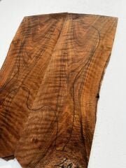 AAA Bastogne Walnut Drop Top Luthier Guitar Figured Wood Bookmatched Set No:49