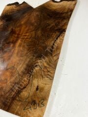 Burl Walnut Drop Top Luthier Guitar Figured Wood Bookmatched Set No:49