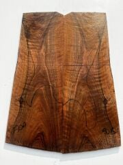 AAA Bastogne Walnut Drop Top Luthier Guitar Figured Wood Bookmatched Set No50