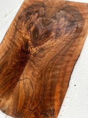 AAA Burl Walnut Drop Top Luthier Guitar Figured Wood Bookmatched Set No52