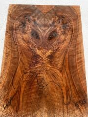 AA Bastogne Walnut Drop Top Luthier Guitar Figured Wood Bookmatched Set No53