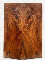 AA Bastoge Walnut Drop Top Luthier Guitar Figured Wood Bookmatched Set No54