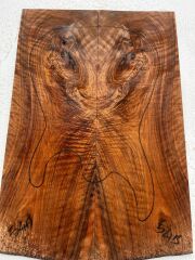 AA Bastoge Walnut Drop Top Luthier Guitar Figured Wood Bookmatched Set No54