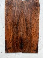 MG Bastogne Walnut Drop Top Luthier Guitar Figured Wood Bookmatched Set No56