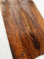 MG Bastogne Walnut Drop Top Luthier Guitar Figured Wood Bookmatched Set No56