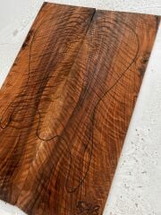 MG Bastogne Walnut Drop Top Luthier Guitar Figured Wood Bookmatched Set No57