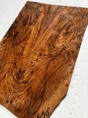 AAA Bastogne Walnut Drop Top Luthier Guitar Figured Wood Bookmatched Set No59