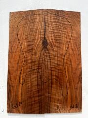 MG Bastogne Walnut Drop Top Luthier Guitar Figured Wood Bookmatched Set No61