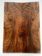 MG Bastogne Walnut Drop Top Luthier Guitar Figured Wood Bookmatched Set No64