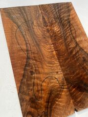 MG Bastogne Walnut Drop Top Luthier Guitar Figured Wood Bookmatched Set No65