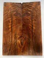 MG Bastogne Walnut Drop Top Luthier Guitar Figured Wood Bookmatched Set No66