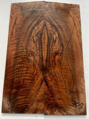 MG Bastogne Walnut Drop Top Luthier Guitar Figured Wood Bookmatched Set No70