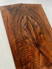 MG Bastogne Walnut Drop Top Luthier Guitar Figured Wood Bookmatched Set No70