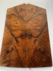MG Bastogne Walnut Drop Top Luthier Guitar Figured Wood Bookmatched Set No41