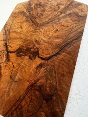 MG Bastogne Walnut Drop Top Luthier Guitar Figured Wood Bookmatched Set No41
