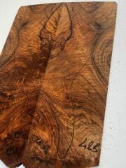 MG Bastogne Walnut Drop Top Luthier Guitar Figured Wood Bookmatched Set No42