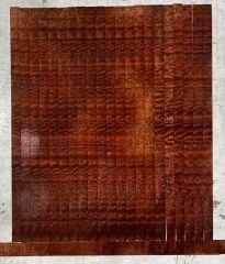 Pommele Quilted Mahogany Oud Ribs Set No:1